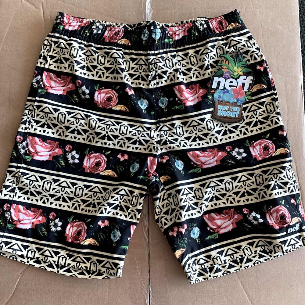 NEFF Hot tub shorts